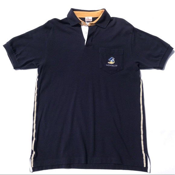 Disney Other - Vintage Donald Duck Embroidered Disney Polo Shirt
